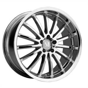 Mandrus – MILLENIUM – Chrome – 18″x8.5″ 32mm – Summer Wheels – 1885MAM325112C66